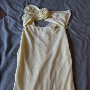Peppermayo Cream Maxi Dress